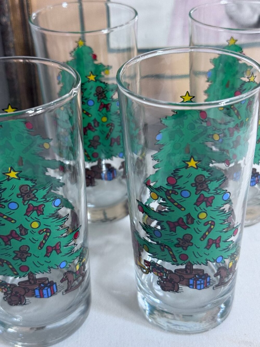 Christmass Tree Tumbler Set of Four